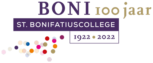 Boni 100 jaar logo