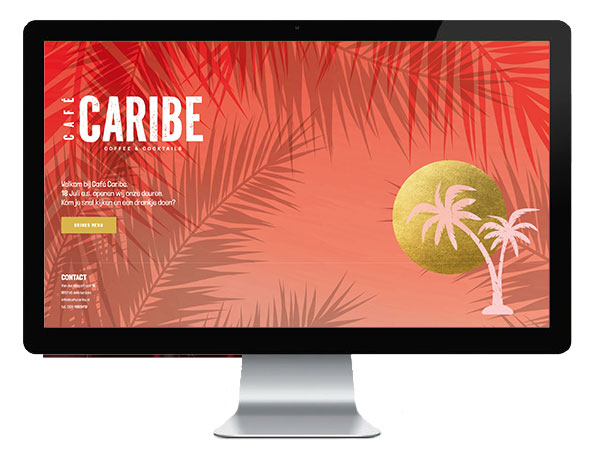 Cafe Caribe Website in progress