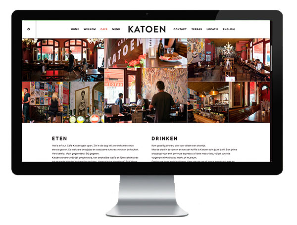 Website Cafe Katoen