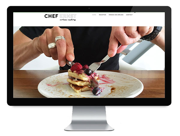 Chef Ernst Website