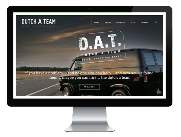 Dutch A Team Wordpress website