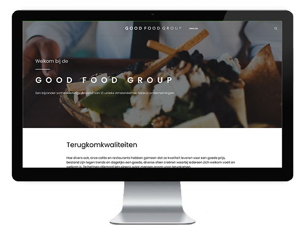 Good Food Group Website
