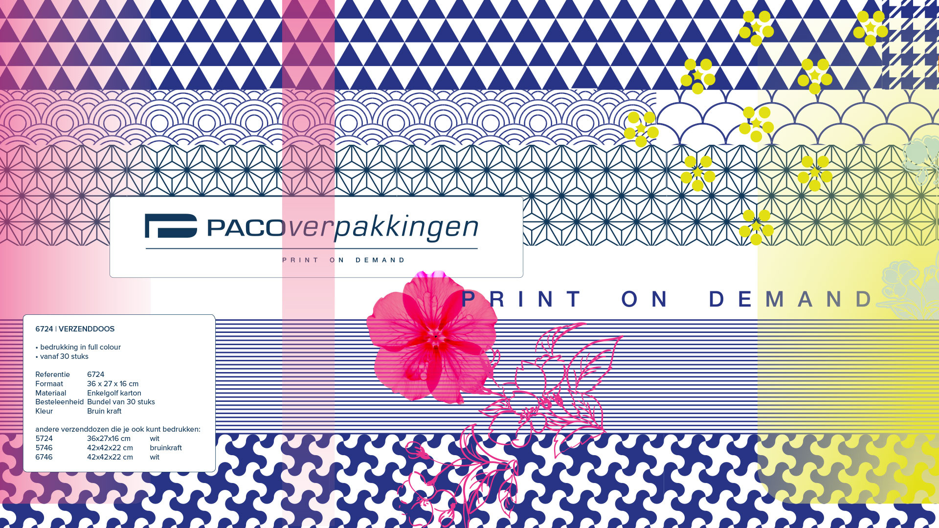 Paco Verpakkingen patterns